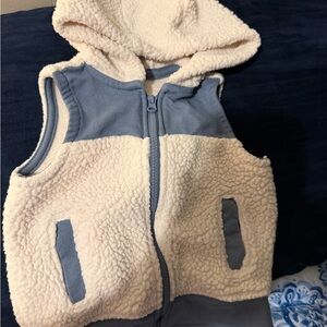 Cozy Hooded Vest with Pockets